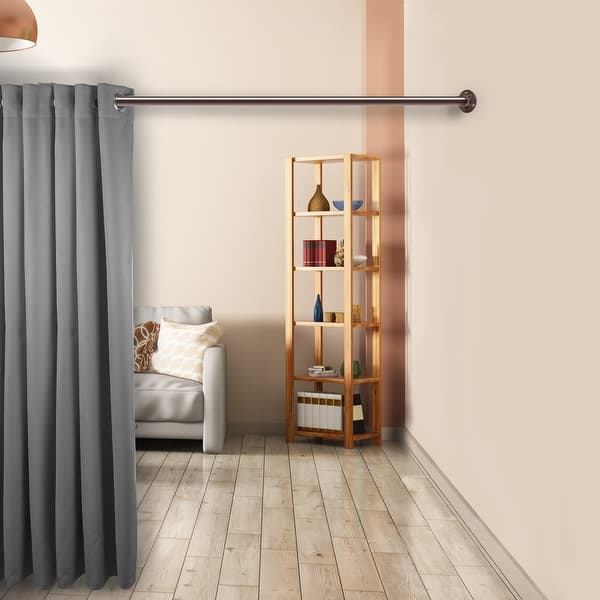 InStyleDesign 1" Premium Adjustable Room Divider Rod and Socket Set
